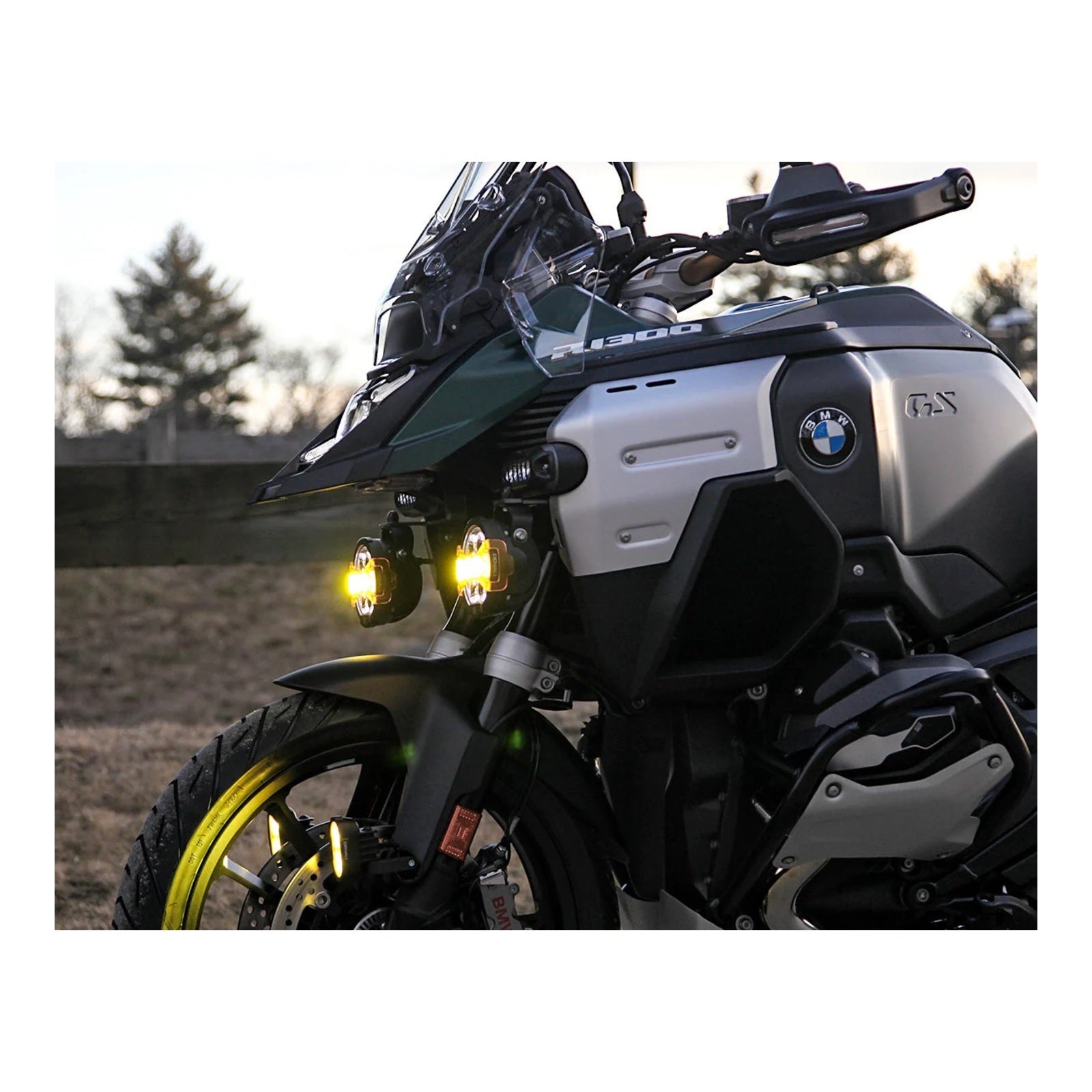Denali Upper Driving Light Mount Kit - BMW R1300GS Adventure
