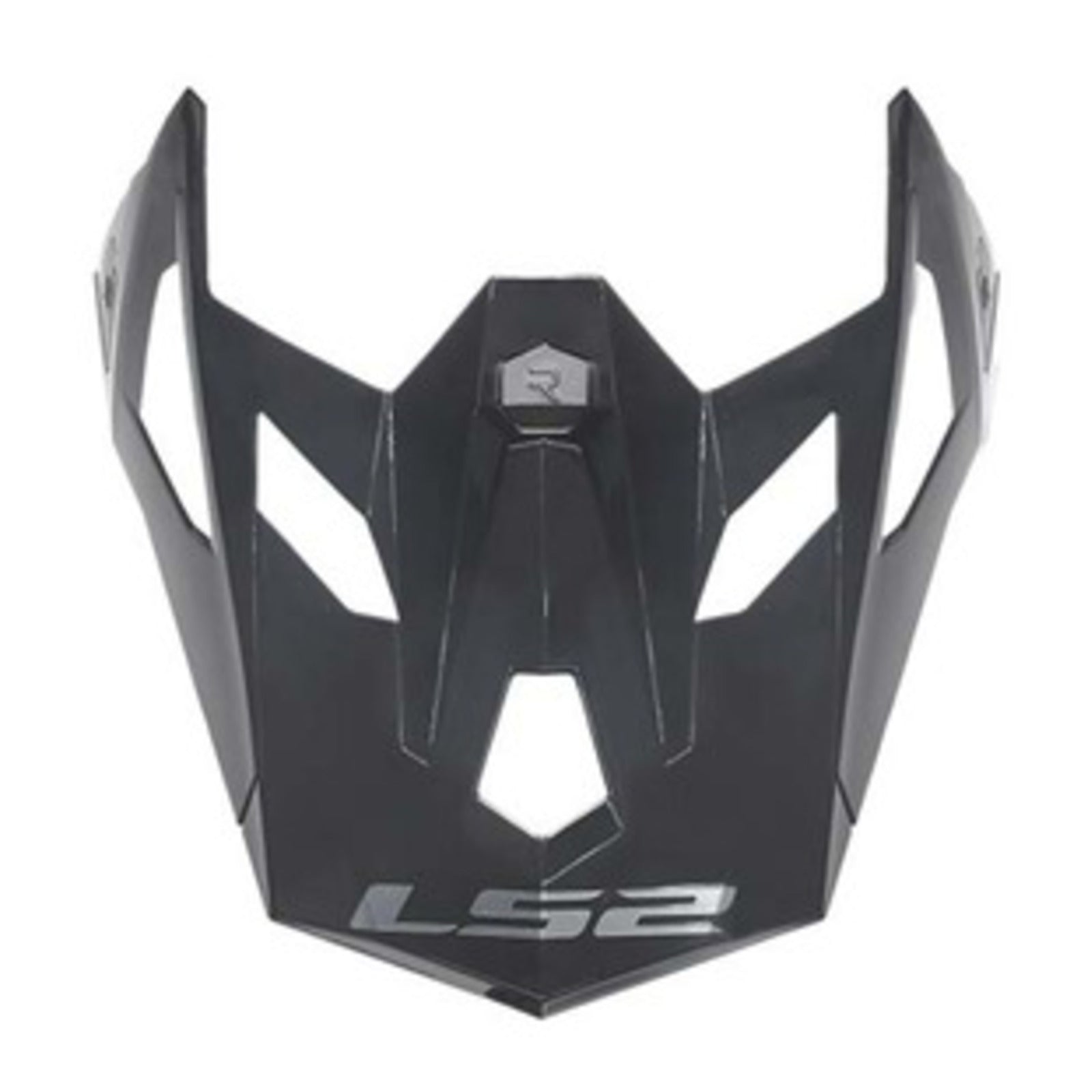 LS2 MX703 X-Force Helmet Peak - Black