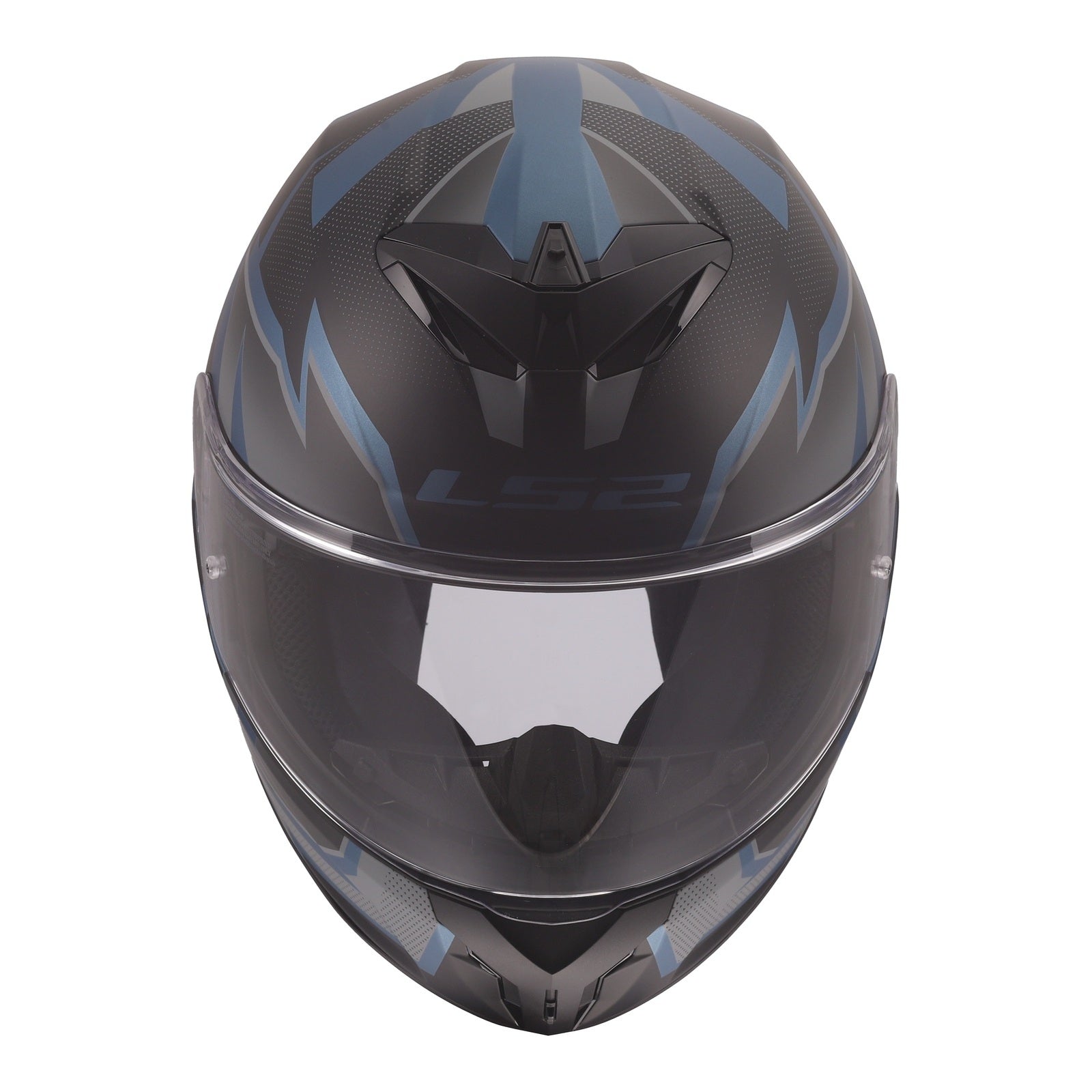 LS2 FF820 Rapid III Xtrem Helmet - Black / Blue Petrol