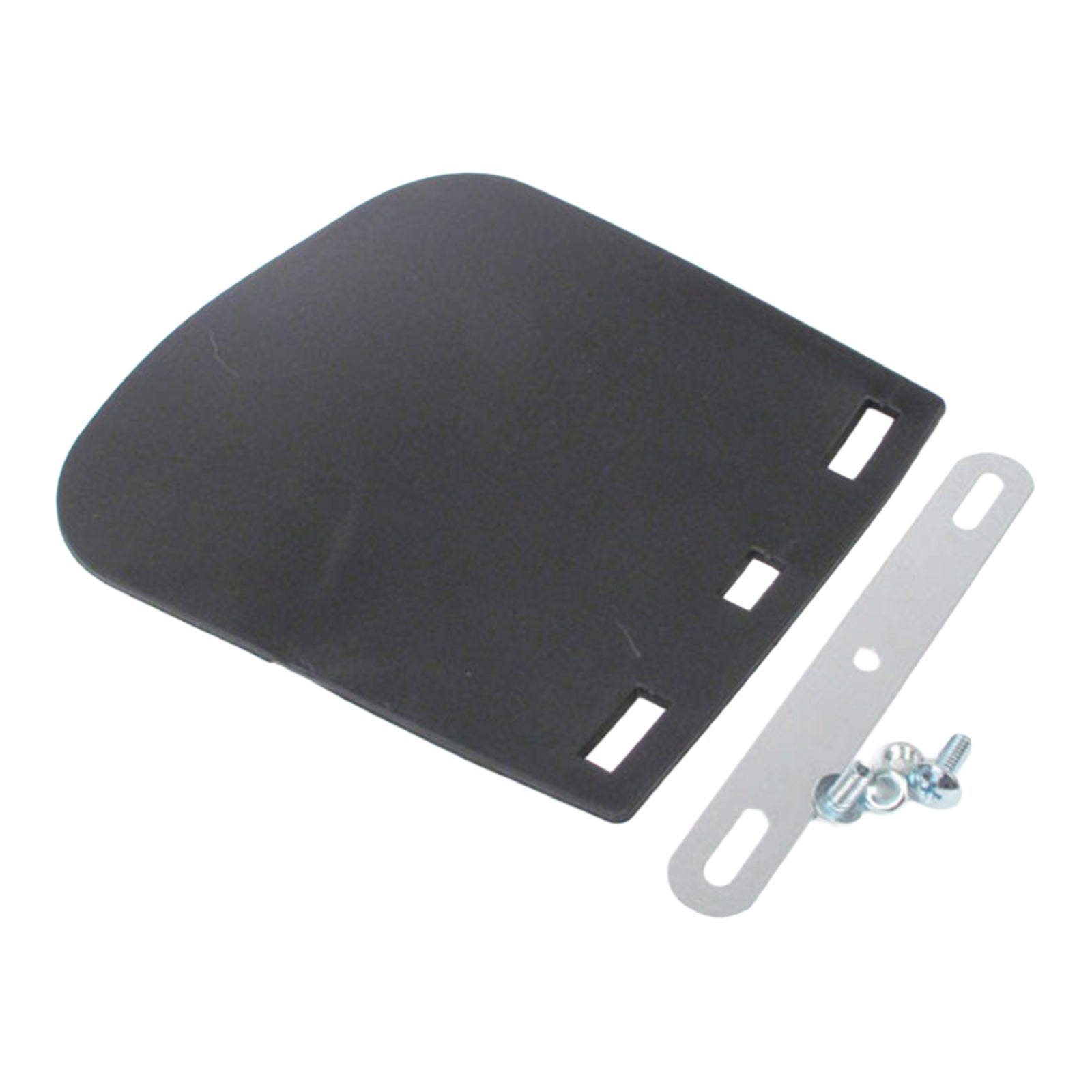 WHITES MUDFLAP BLK PVC LGE MOTORCYCLE