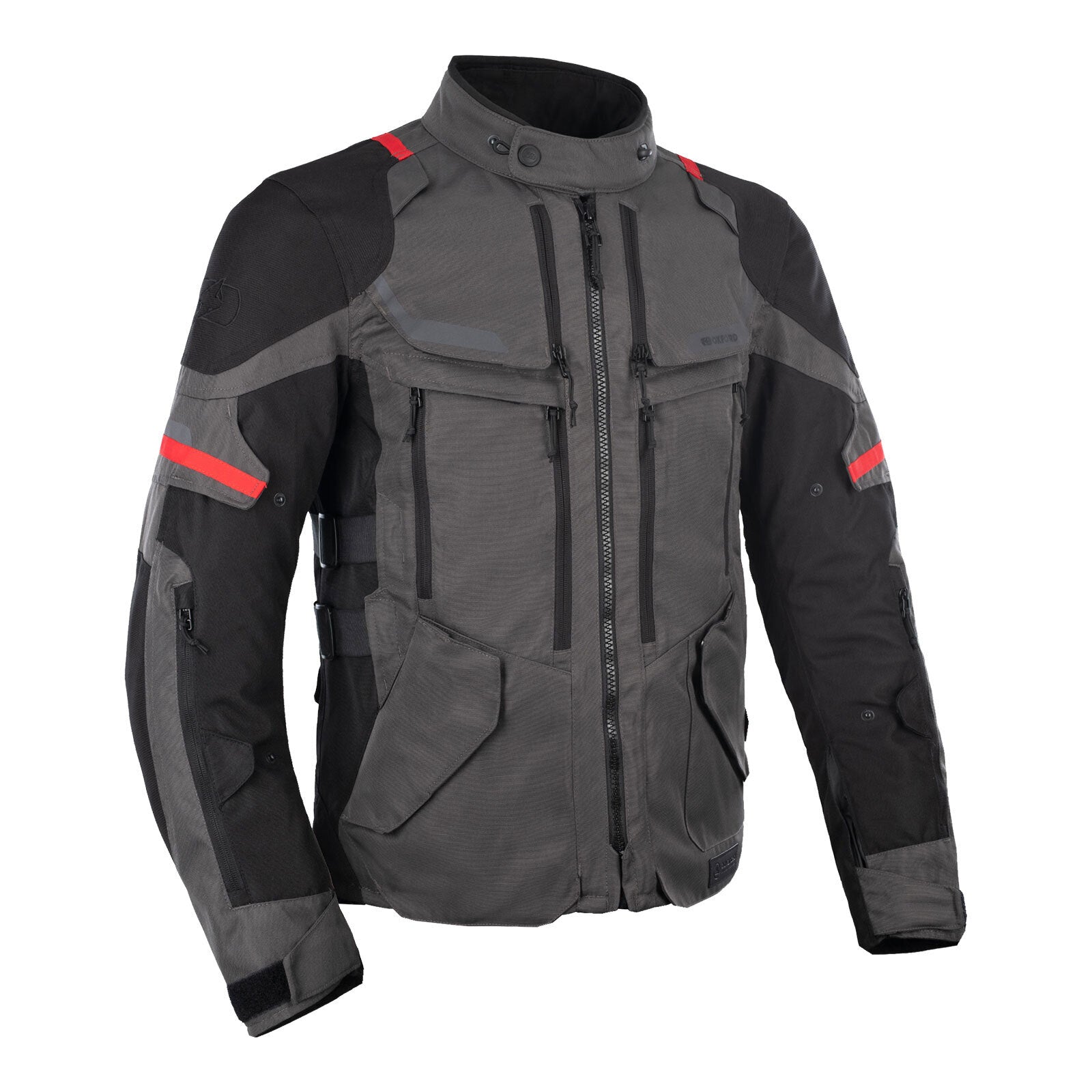 Oxford Rockland MS Jacket - Charcoal/Black (XL)