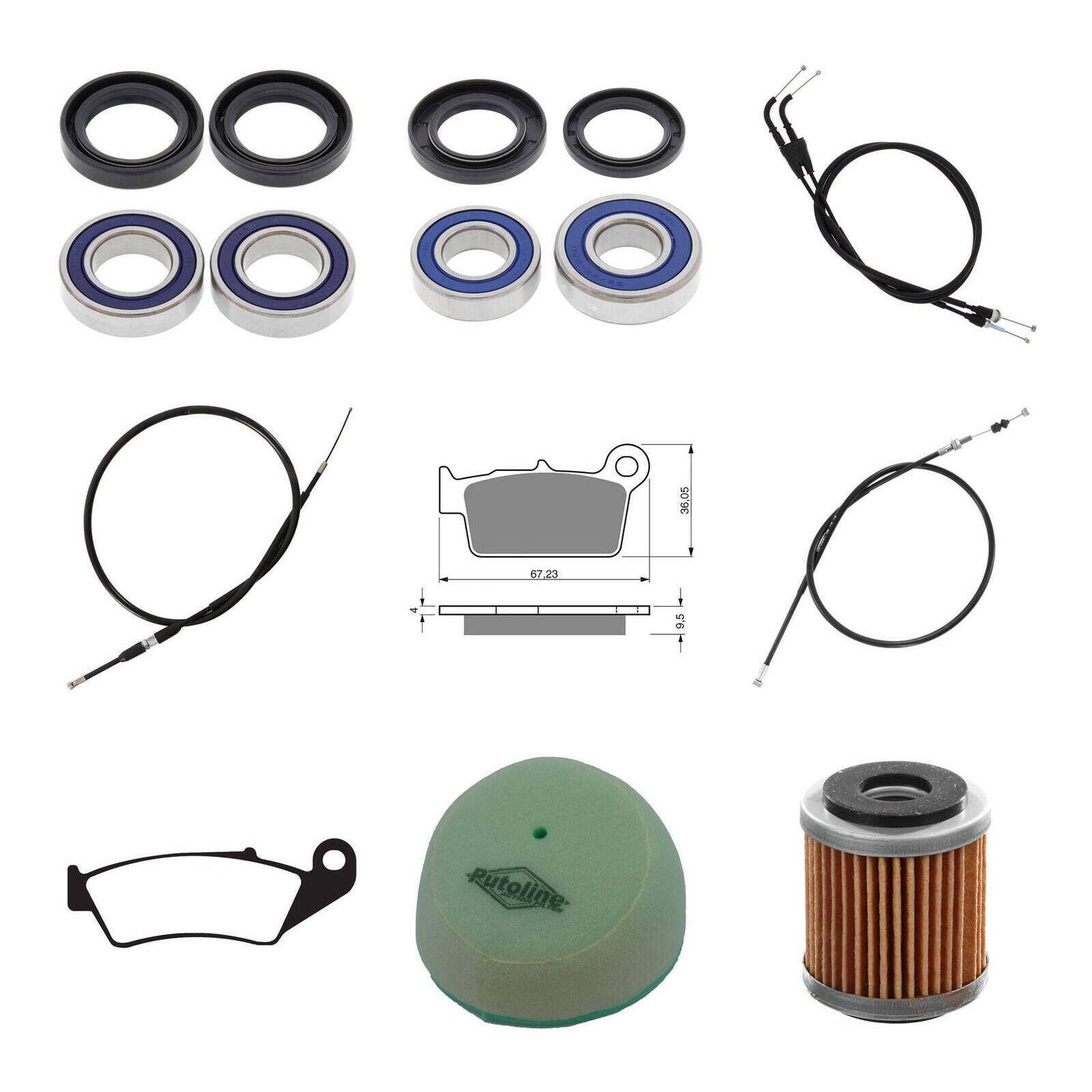 Offroad Refurb Kit - Yamaha YZ250F '03-'05 / YZ450F '04-'05