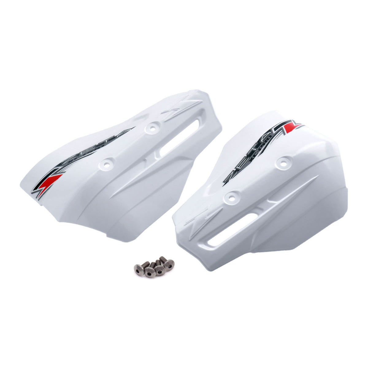 Zeta Armour XC-Pro Handguard Protectors - White