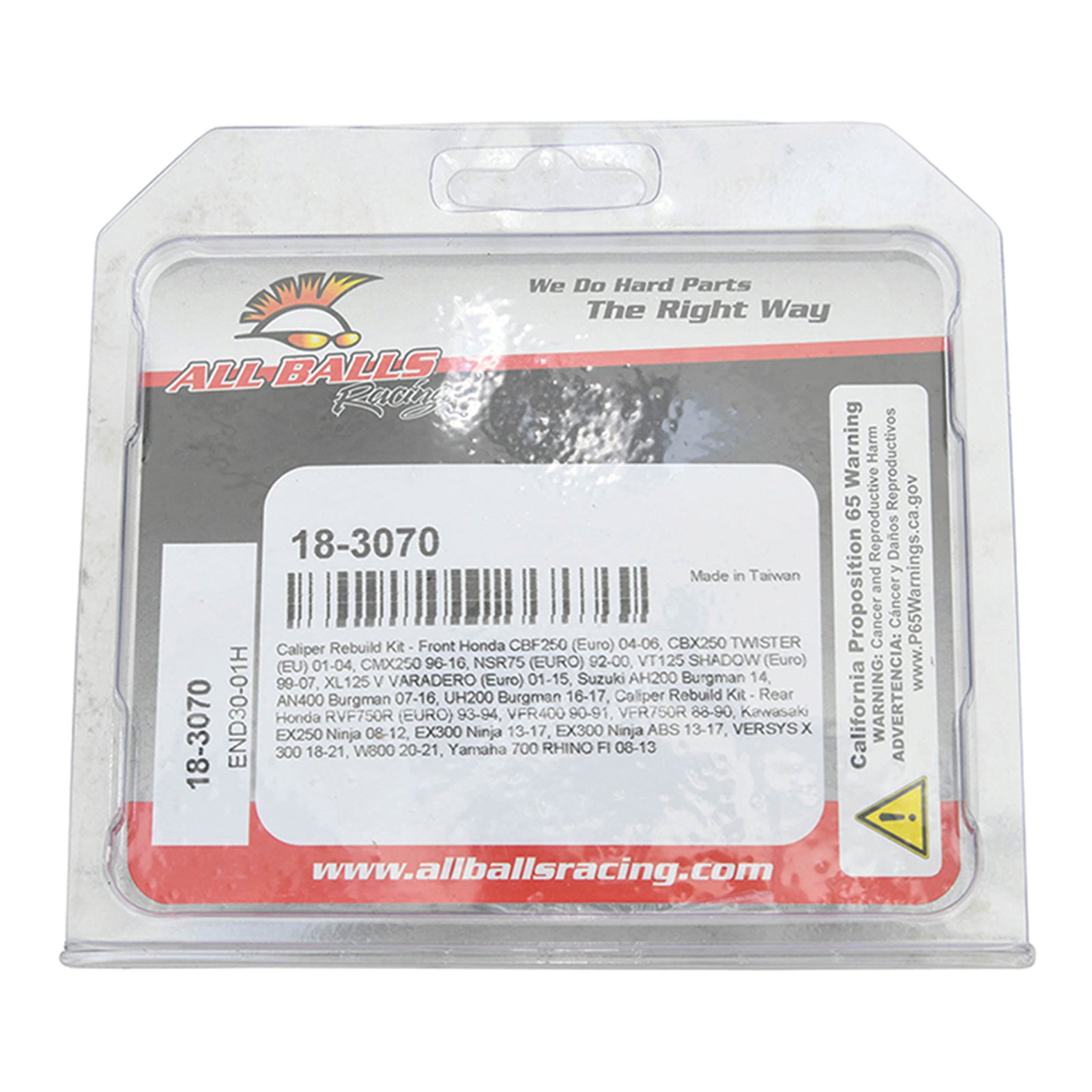 All Balls Racing Calliper Rebuild Kit (18-3070)