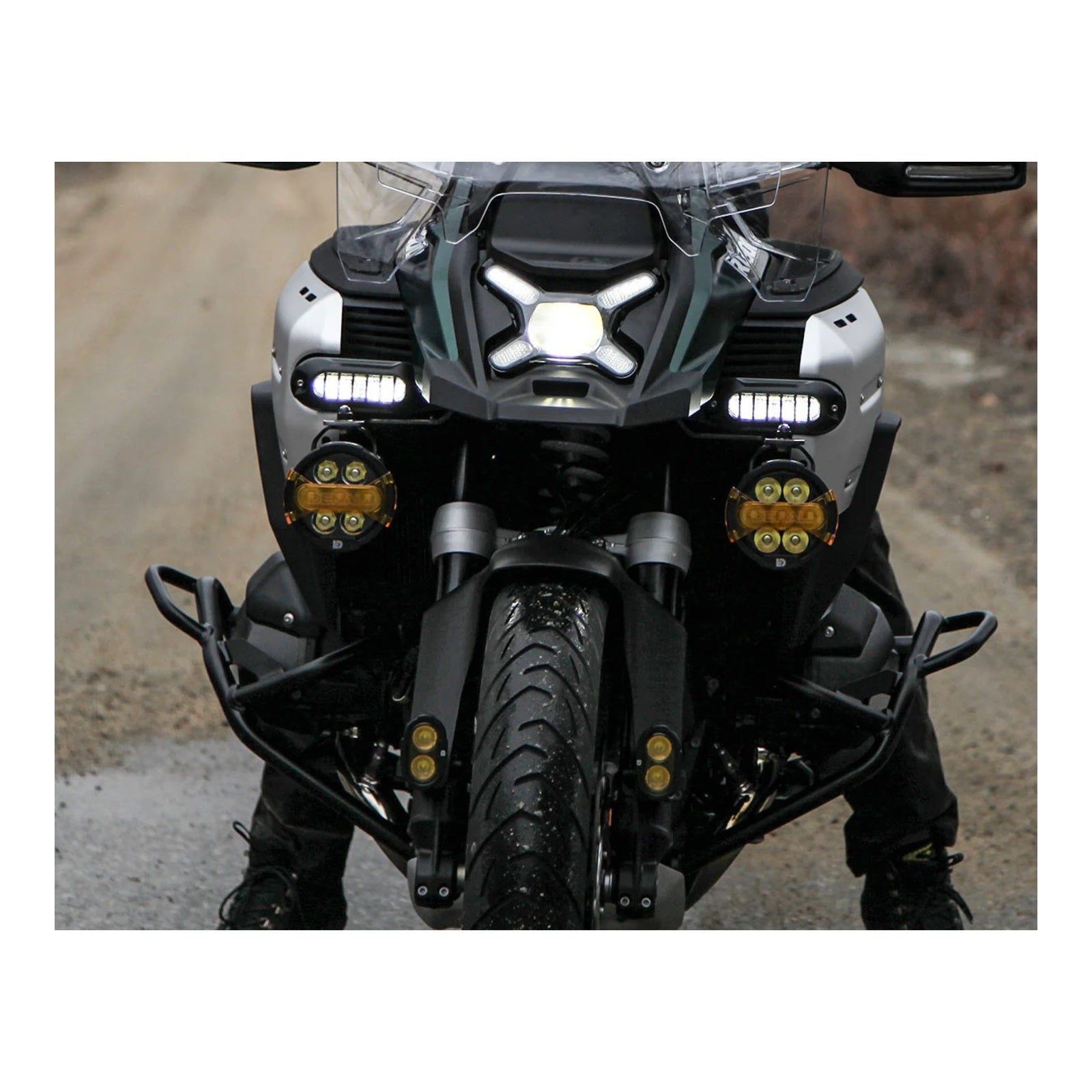 Denali Upper Driving Light Mount Kit - BMW R1300GS Adventure