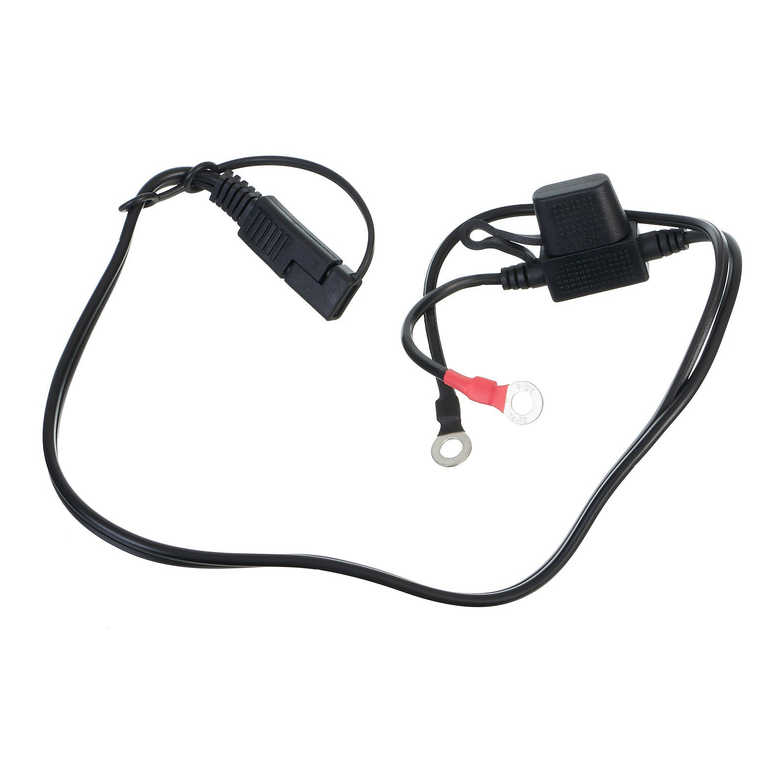 Motobatt Charger Cable Lead 18AWG 53cm' Ring Term 6mm