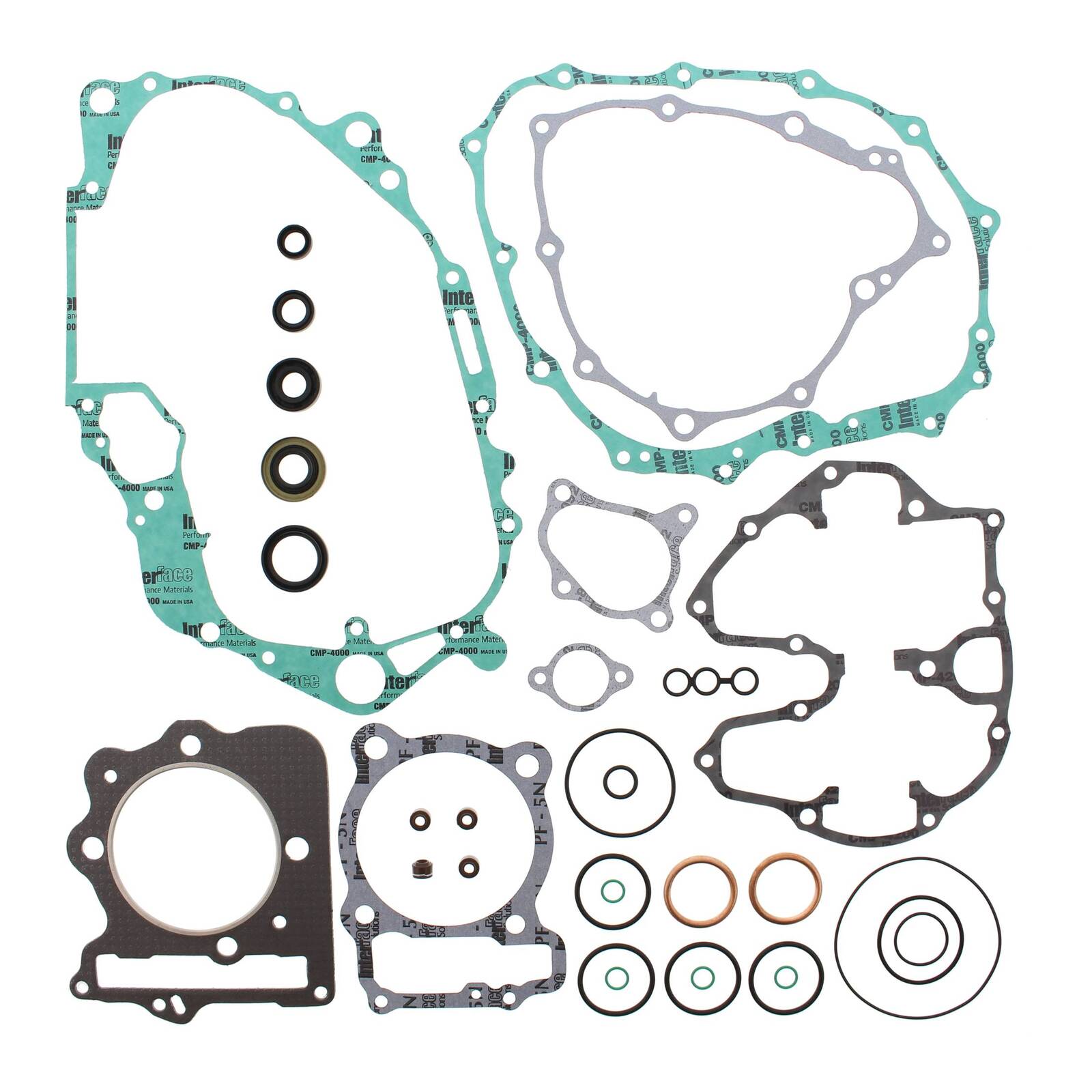 Vertex Complete Gasket Set with Oil Seals (811829)