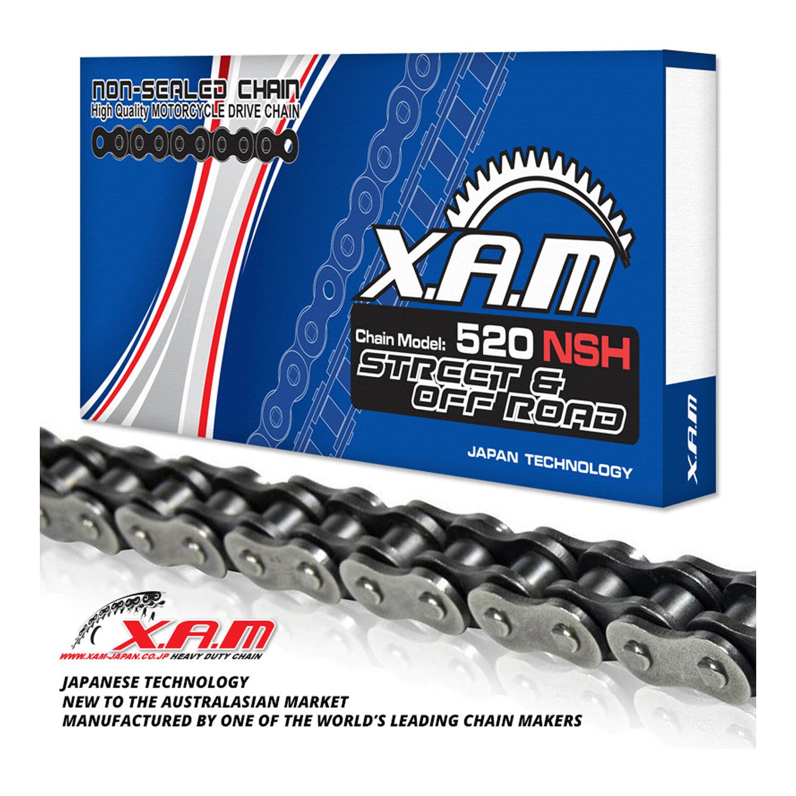 XAM 520NSH Non-Sealed Heavy Duty Chain