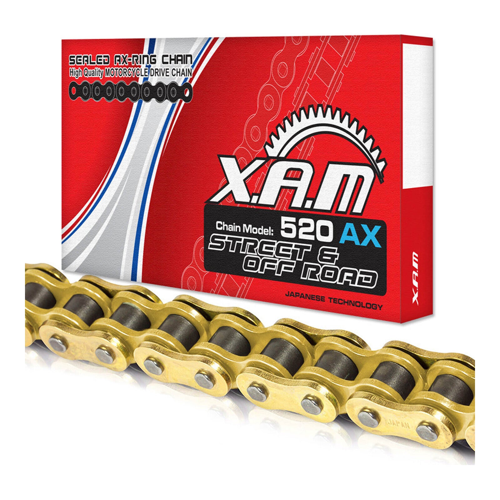 XAM Sprocket Kit Honda CR250 '05 X-Ring Gold 13/49