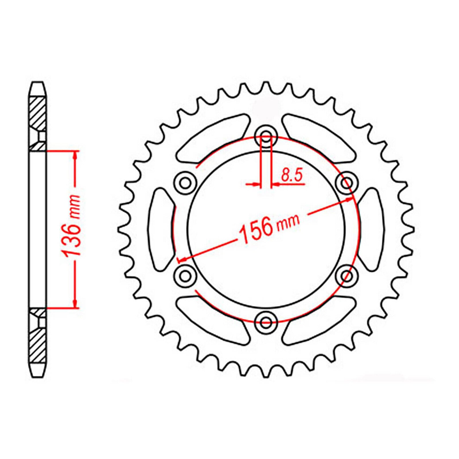 XAM Sprocket Kit Sherco 450/510SH1 NSDCG2 14/48