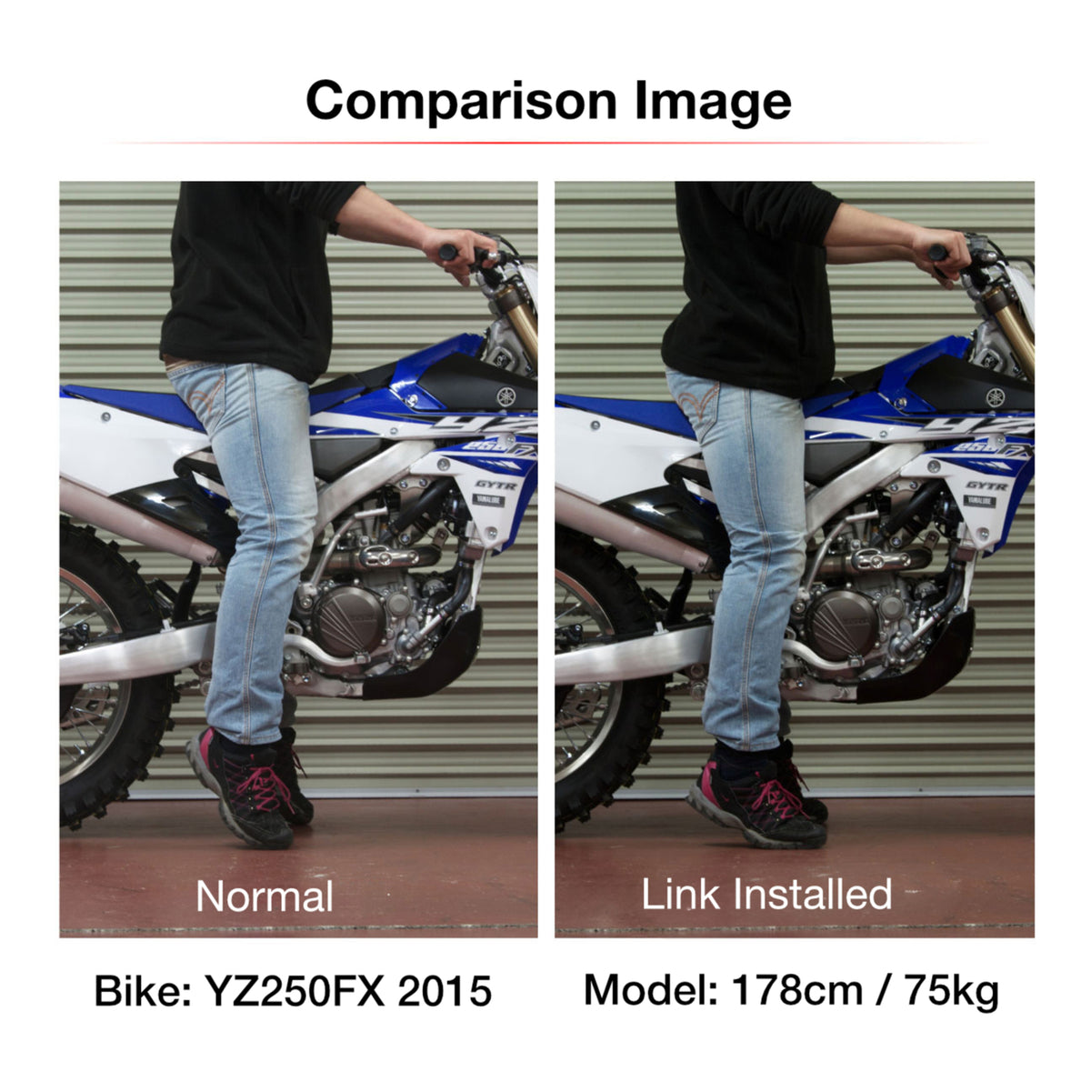 Zeta RSL Low Down Link -30mm - Husqvarna TC125 ('16-) / TC250 ('17-) / FC250 / F